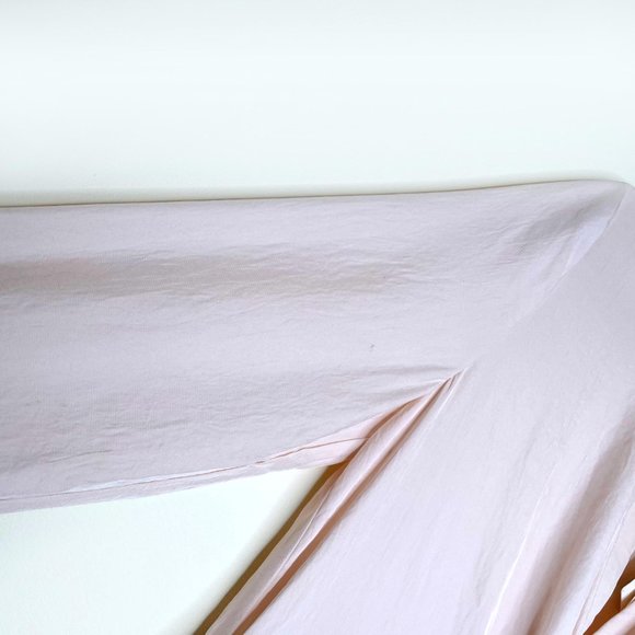 ⚡️SOLD⚡️ nwt vince satin twist drape long sleeve dress - size 8 - Picture 9 of 11